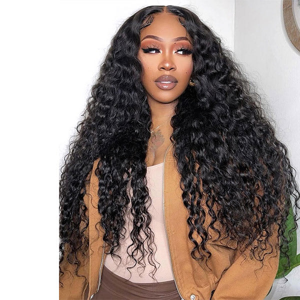Exclusive Flash | Kinky Curly Hair Pre-Cut 7x5  Lace Wear Go Glueless Wig Bleached Knots Wig