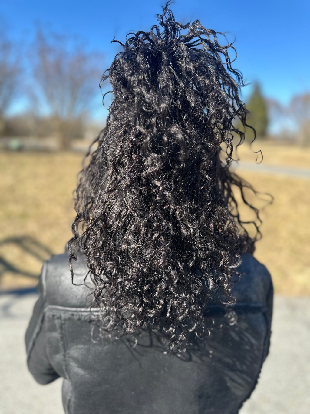 Kiki - 16" Pre Bleached HD Full Lace Human Hair Curls HD Full Lace Knotless Boho Box Braided Wig