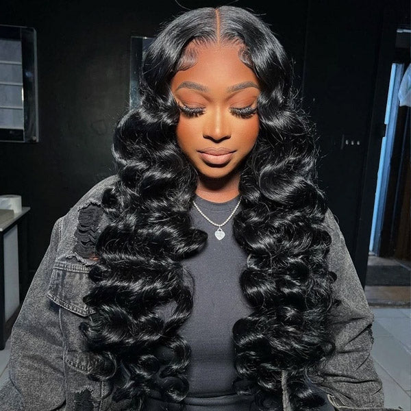 Loose Deep Wear Go Wig Pre-Cut 9x6 T Part Lace Wig Easy Install Glueless Wig