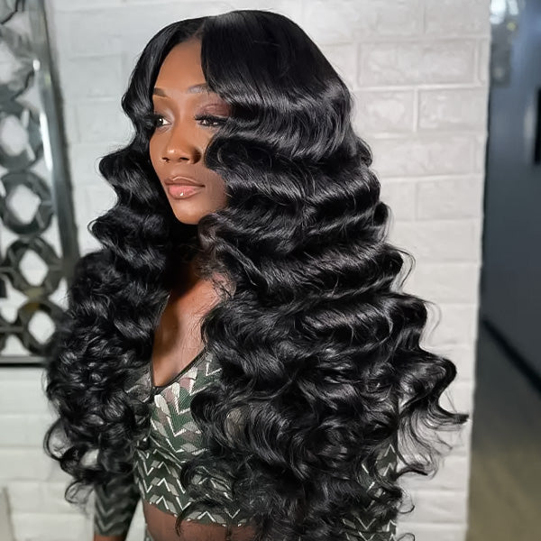 Loose Deep Wear Go Wig Pre-Cut 9x6 T Part Lace Wig Easy Install Glueless Wig
