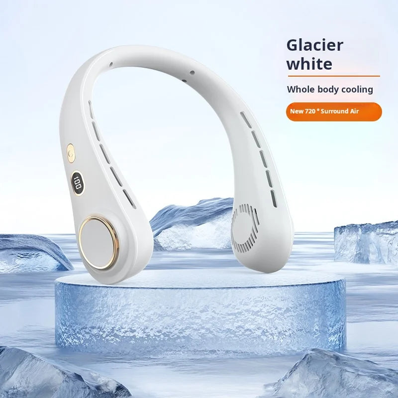 H9 Portable Neck Fan – Hands-Free Personal Cooling, Compact, Travel & Home