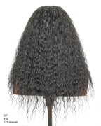 Raina - Bora Bora Human Hair Wet & Wavy Curls Pre Bleached HD Full Lace Boho Braided Wig