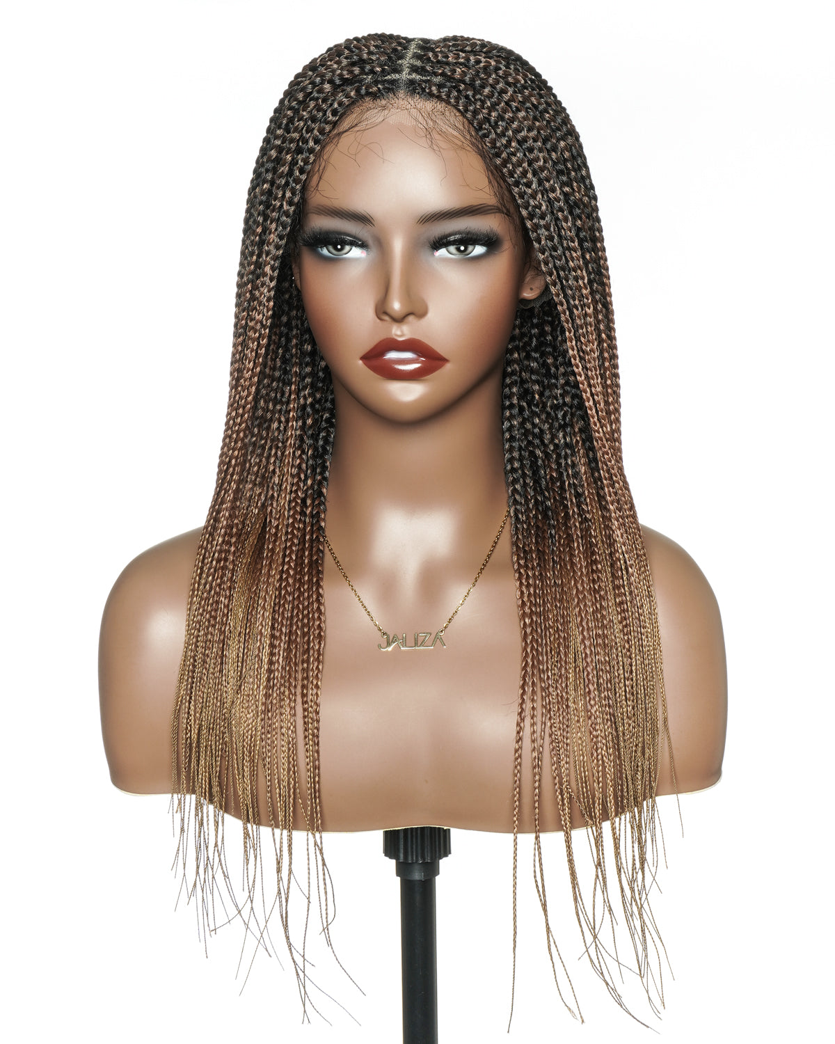 HD Full Lace Knotless Box Braided Wig