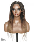 HD Full Lace Knotless Box Braided Wig