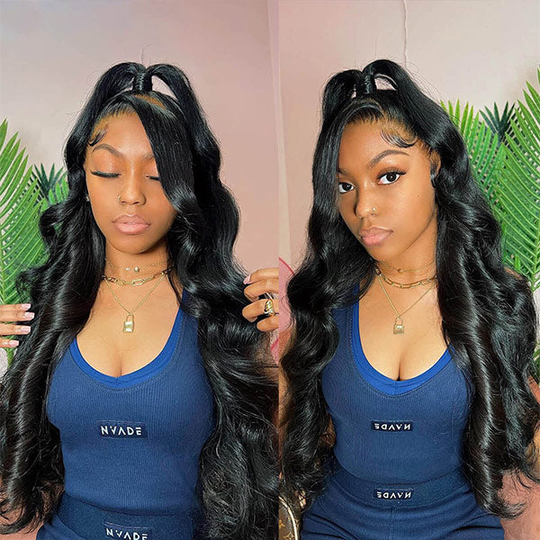 M-Cap Body Wave Wear Go Glueless Wigs Pre-plucked Pre Cut 9x6 HD Lace Bleached Tiny Knots Beginner Friendly