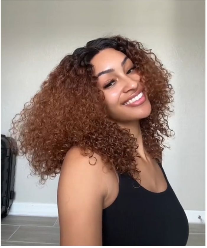 14" Glueless 100% Virgin Human Hair Afro Curly Bob Wig (for US Market Only)