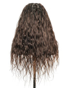 Michelle - Bora Bora Human Hair Body Wave Pre Bleached HD Full Lace Boho Box Braided Wig