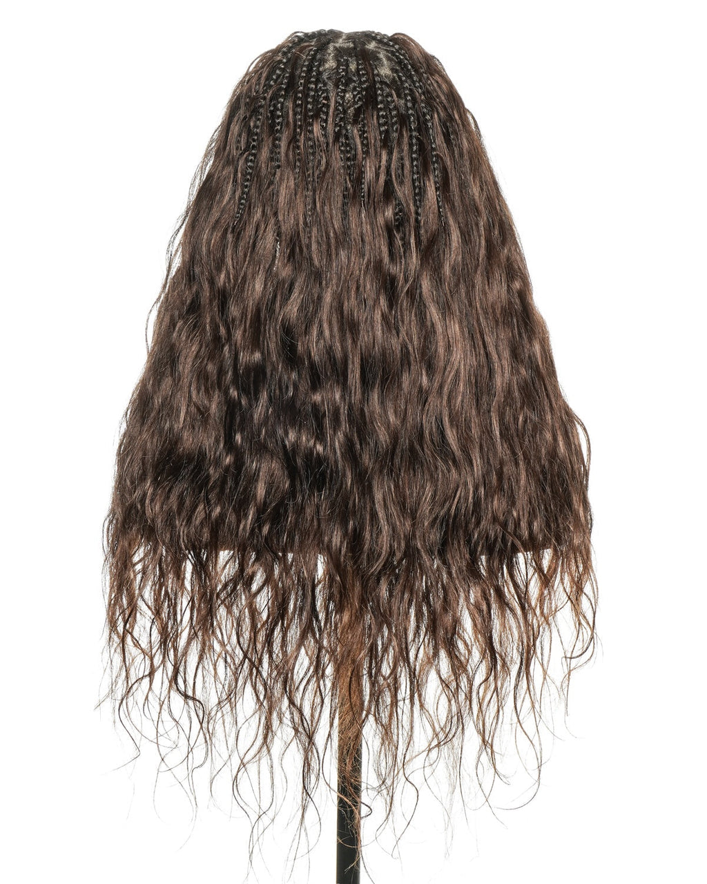 Michelle - 26" 100% Virgin Human Hair HD Full Lace Bora Bora Loose Body Wave Boho Box Braided Wig