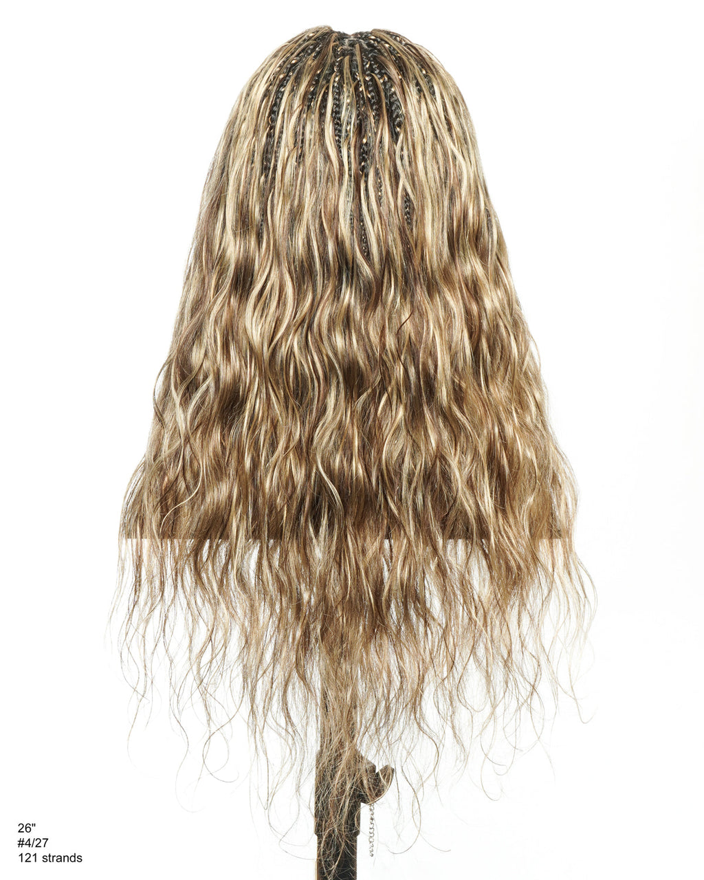 Michelle - Bora Bora Human Hair Body Wave Pre Bleached HD Full Lace Boho Box Braided Wig