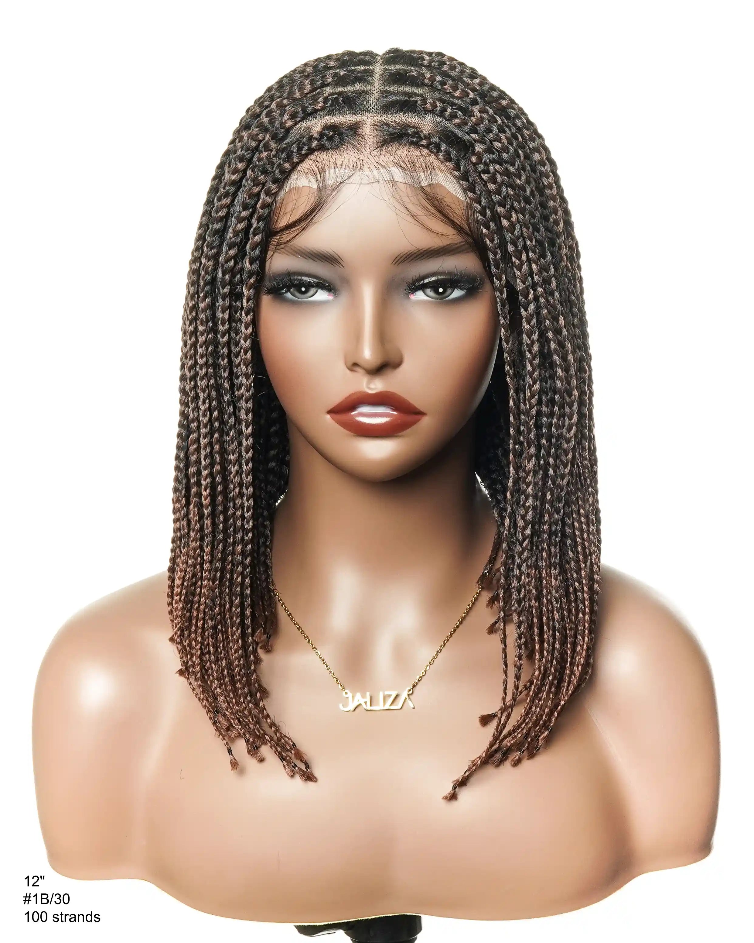 HD Full Lace Knotless Box Braided Wig