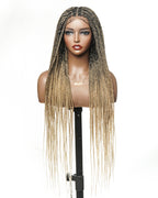 HD Full Lace Knotless Box Braided Wig