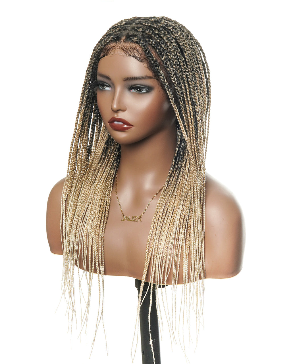 HD Full Lace Knotless Box Braided Wig