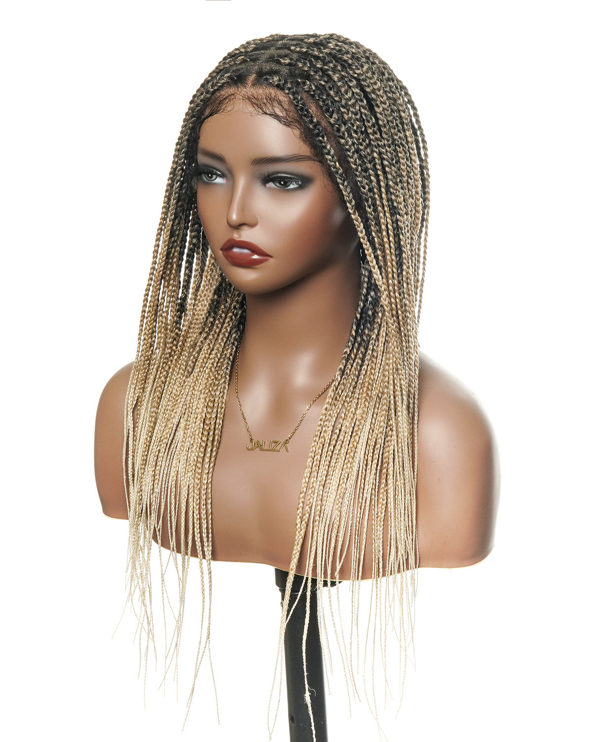 HD Full Lace Knotless Box Braided Wig