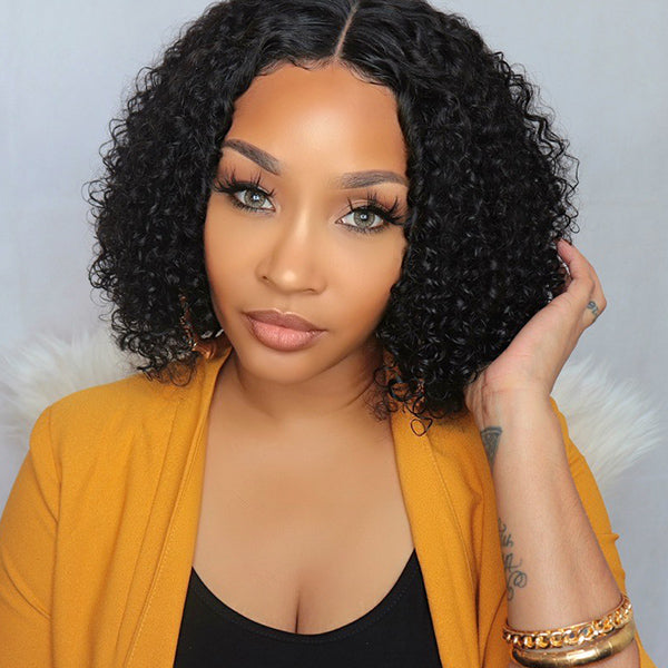 Limited Restock | Celebrity Style Small Kinky Curl Lace Closure Wig - US Only