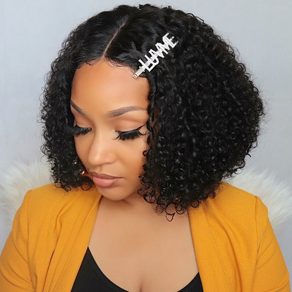 Limited Restock | Celebrity Style Small Kinky Curl Lace Closure Wig - US Only
