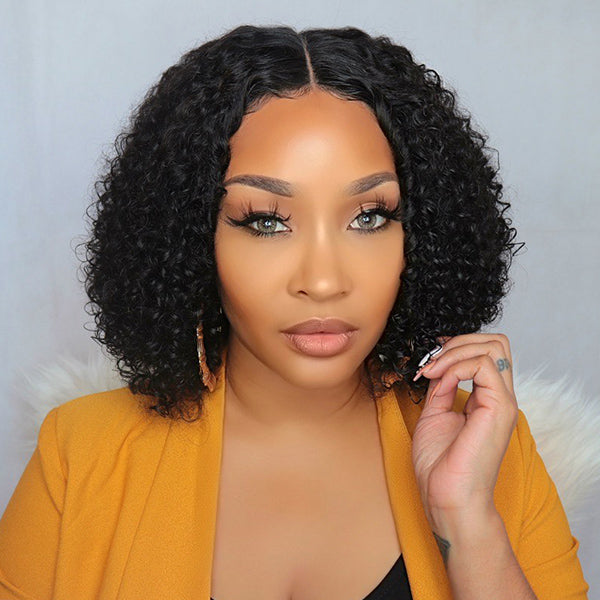 Limited Restock | Celebrity Style Small Kinky Curl Lace Closure Wig - US Only