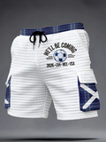 Men's Scotland Football Lover Printed Shorts