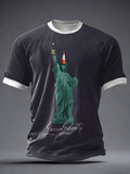 Men's Scotland Football Lover Printed T-shirt