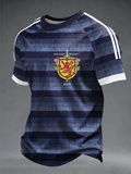 Men's UK Football Lover Scotland Printed short sleeve t-shirt