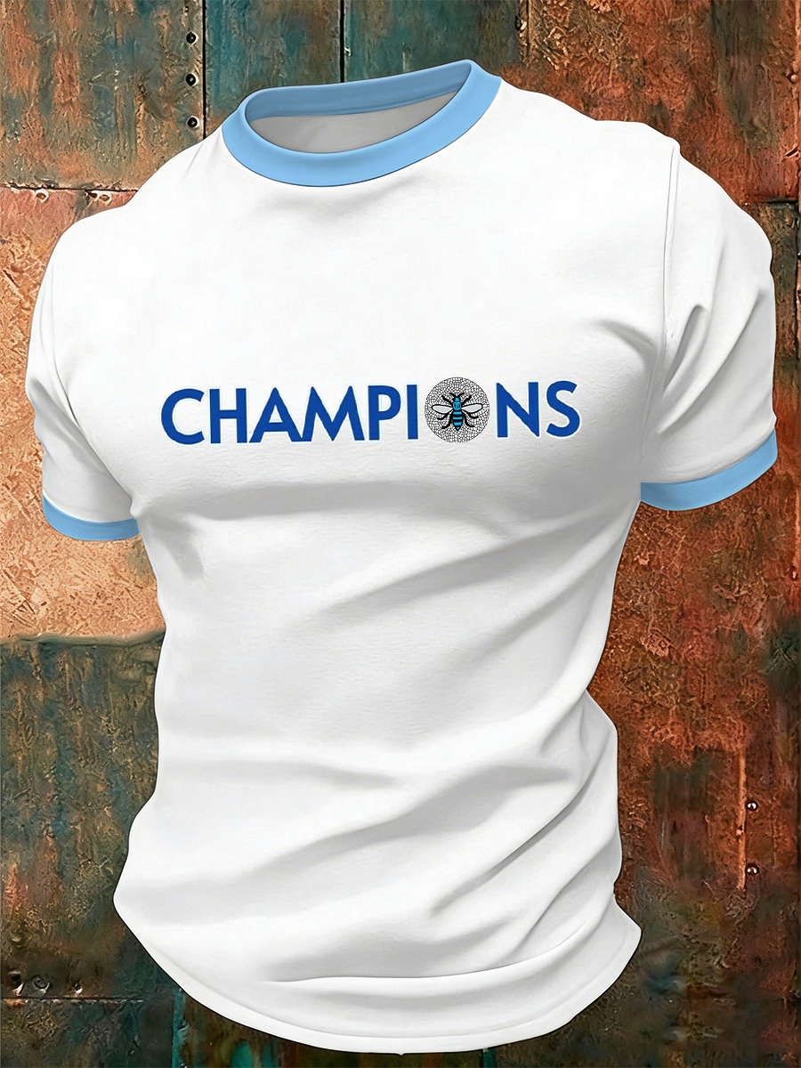 Men's Football Champion Short SleevesT-shirt