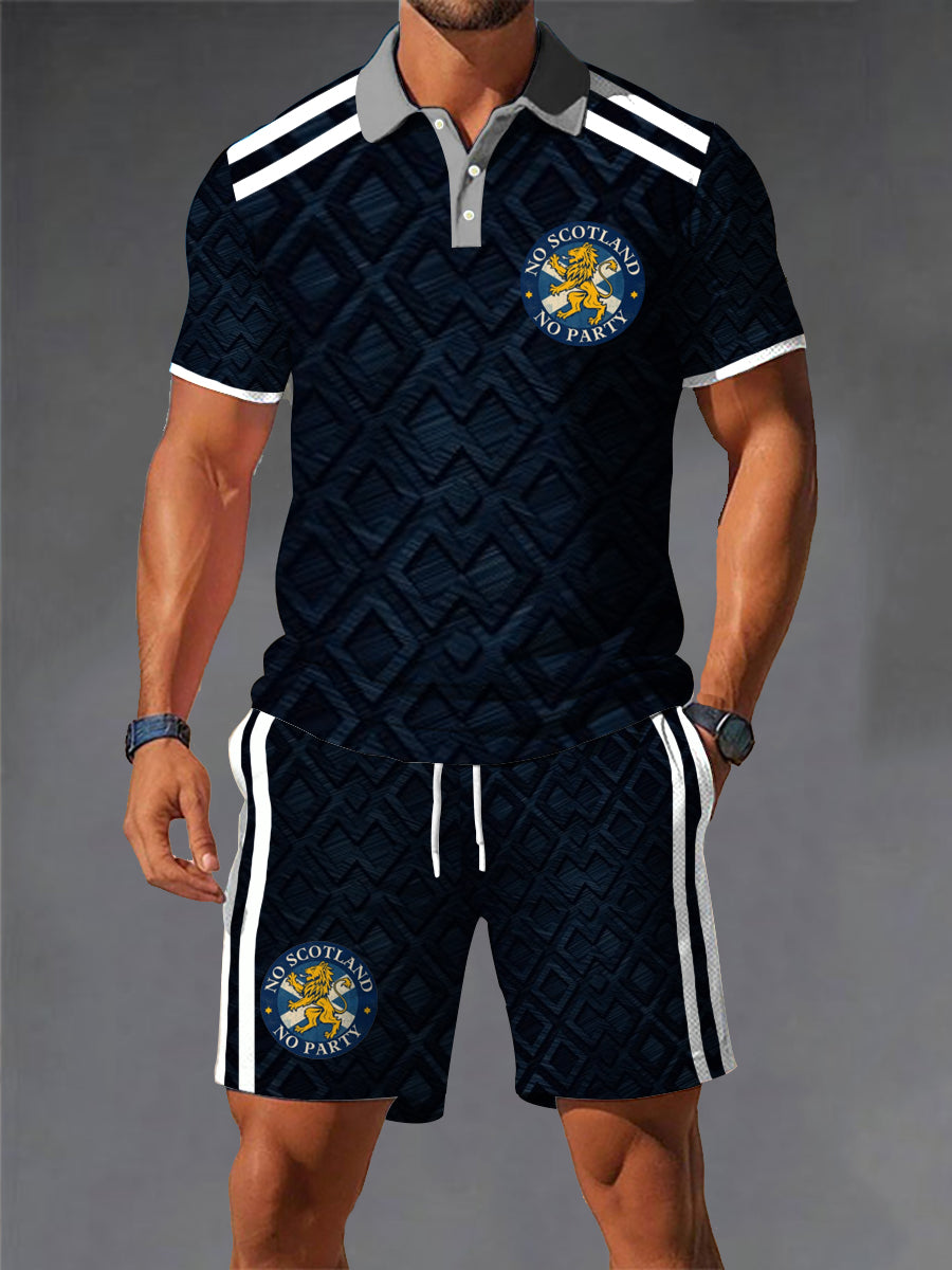 Men's UK Football Lover Scotland Printed Sets