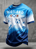 Men's Scotland Football Lover Printed Sweatshirt