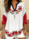 Women's Floral Print T-shirt