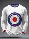 Men's Scotland Football Lover Printed Waffle Tops