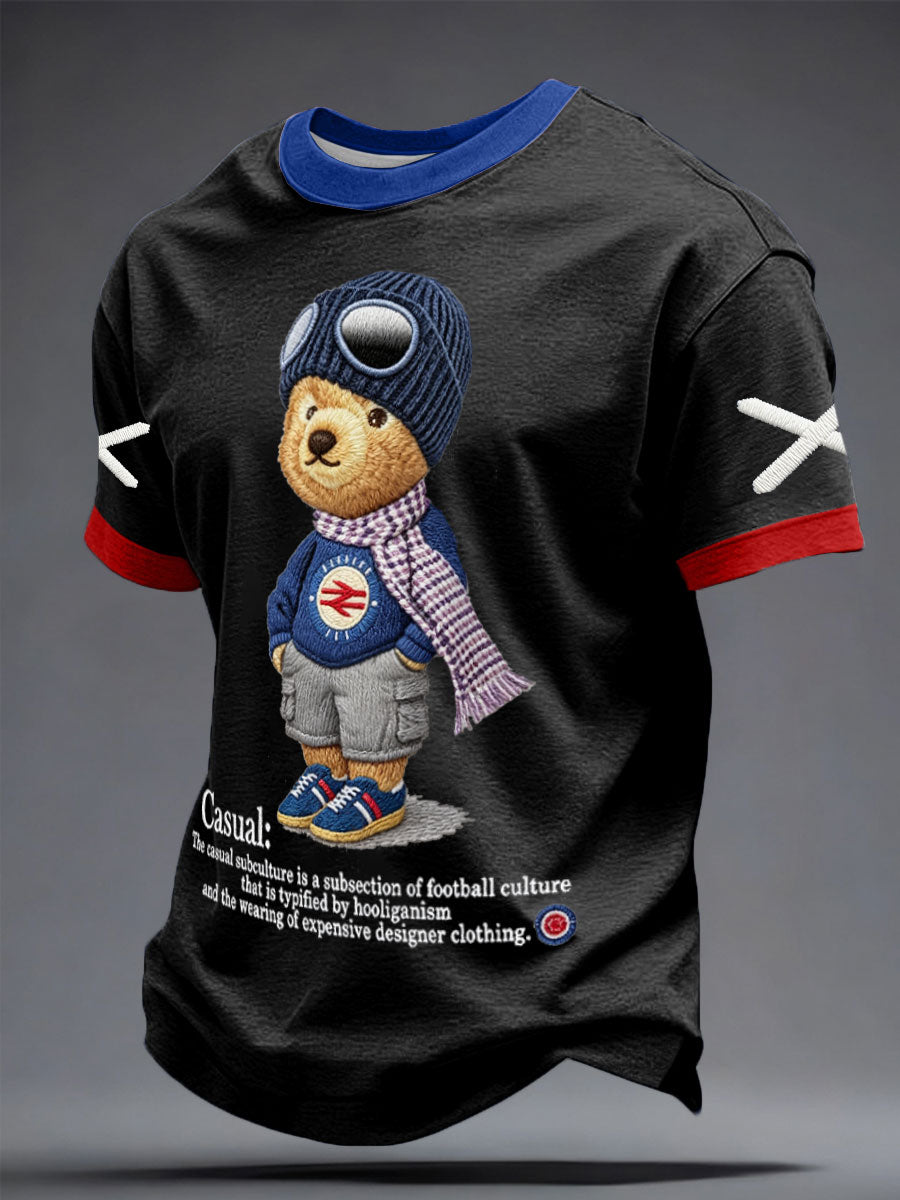Men's Scotland Football Lover Printed T-Shirt