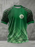 Men's UK Football Lover Scotland Printed short sleeve t-shirt