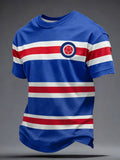 Men's Scotland Football Saturday Lover Printed T-shirt