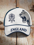 Unisex UK Football Lover England Printed Hat