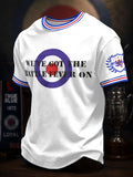 Men's We Are The People Scotland Football Lover Printed T-shirt