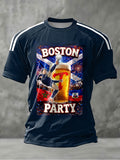 Men's UK Football Lover Scotland Printed short sleeve t-shirt