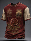 Men's Highbury Proud North London Football Lover Printed T-shirt