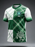 Men's Scottish Celtic FC Print short sleeves t-shirt
